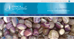 Desktop Screenshot of ithacacrystals.com.au